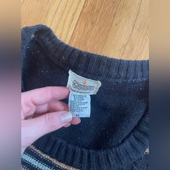 70s Vintage Cable Knit Vest - Picture 4 of 7